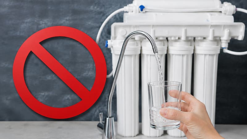 Prohíben todos estos filtros de agua