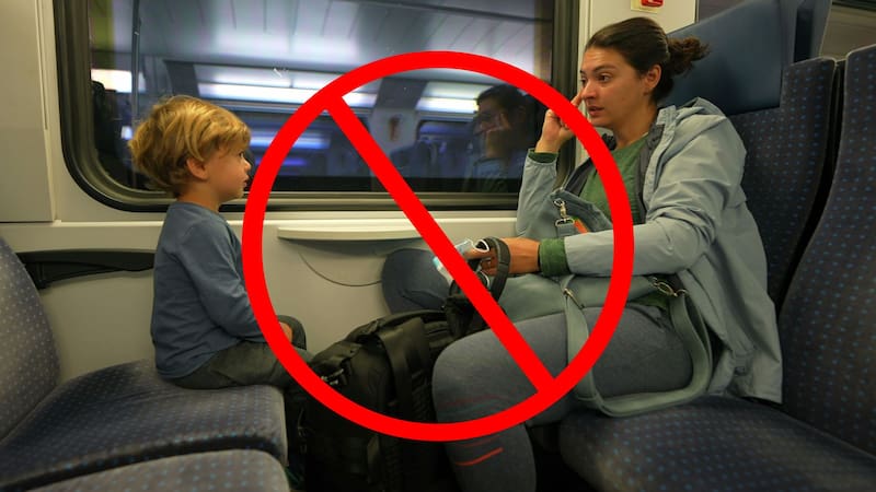 Prohibirán subir con niños a los trenes y habrá vagones solo para adultos: dónde implementarán la medida. Foto: Shutterstock