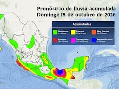 El SMN confirmó un clima “adverso” para el domingo 18 de octubre por el huracán Trudy y el Frente Frío 2: la peor parte será para Veracruz, Tabasco y Oaxaca