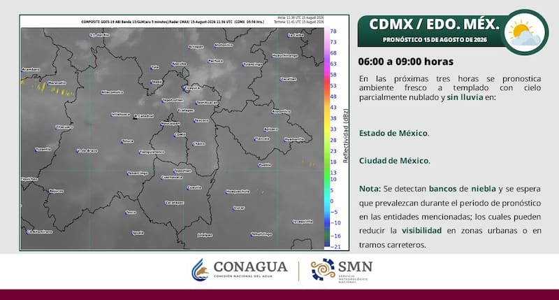lluvias para este fin de semana.