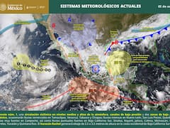 El SMN prevé lluvias fuertes a torrenciales y posibles descargas en el sureste hasta el viernes