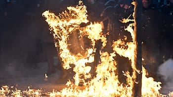 Protestas en Francia: manifestantes se enfrentaron con la Policía y hubo 422 detenidos