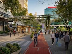 Nuevo diseño vial para 18 de Julio: troncal exclusivo de ómnibus, ciclovía bidireccional y menos espacio para autos particulares