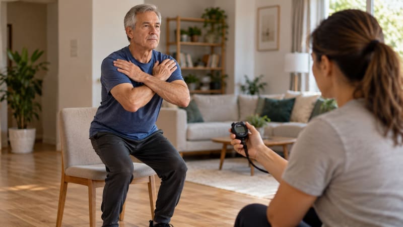 La prueba clave para saber si estás en forma después de los 50 años.