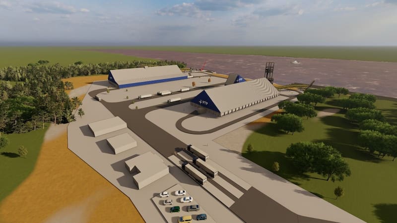 PTP Group construirá una terminal de carga en Porto Murtinho.