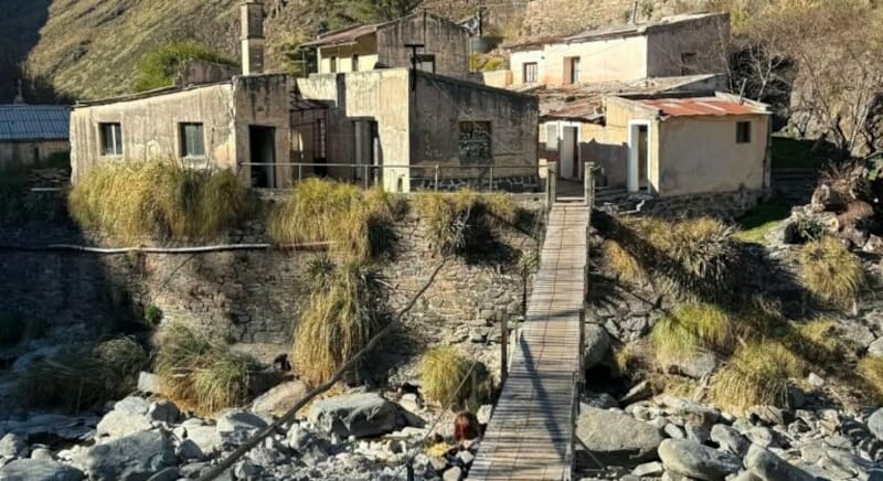 Pueblo Escondido, el antiguo asentamiento minero de Córdoba que quedó abandonado entre las sierras. Fuente: Sindicato de Luz y Fuerza Córdoba