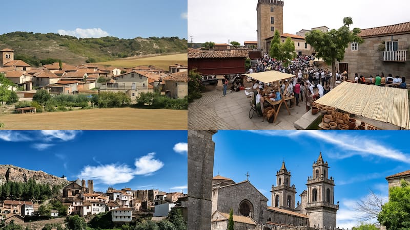 Estos son los 4 nuevos “pueblos bonitos” de España: qué los hace tan bellos y “visitables”.