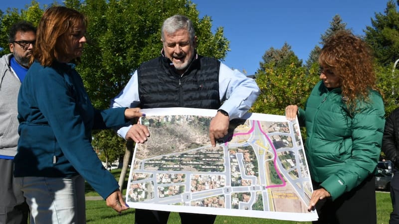 Puente elevado en Autovía Norte: la obra que promete terminar con el colapso en los accesos a Neuquén. Foto: Municipalidad de Neuquén.