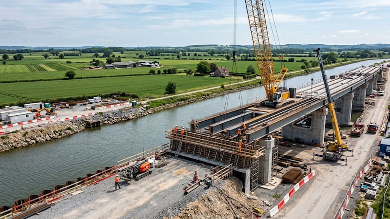 Después de años de espera, avanza el puente que cambiará la conexión con una de las ciudades más importantes del norte: el viaje se reducirá a la mitad
