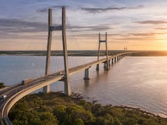 Abrieron uno de los puentes más extensos de América latina: tiene un cableado de miles de metros, atraviesa todo un río y conecta todo el continente