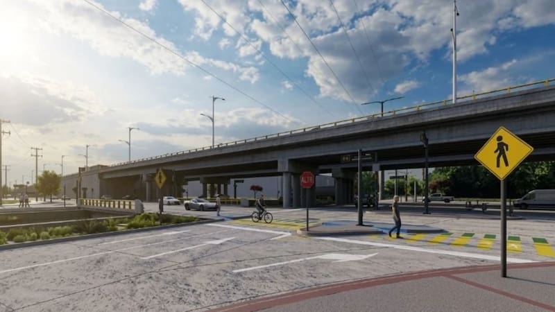El proyecto ejecutivo contempla un paso superior en los carriles centrales con tres carriles en el sentido León-Silao, además de adecuaciones en laterales y retornos.