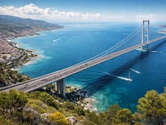 No está en China | Así será el puente más largo del mundo: un país europeo construye una obra de más de 3 kilómetros de extensión