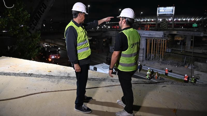 Jorge Macri supervisó personalmente las obras.