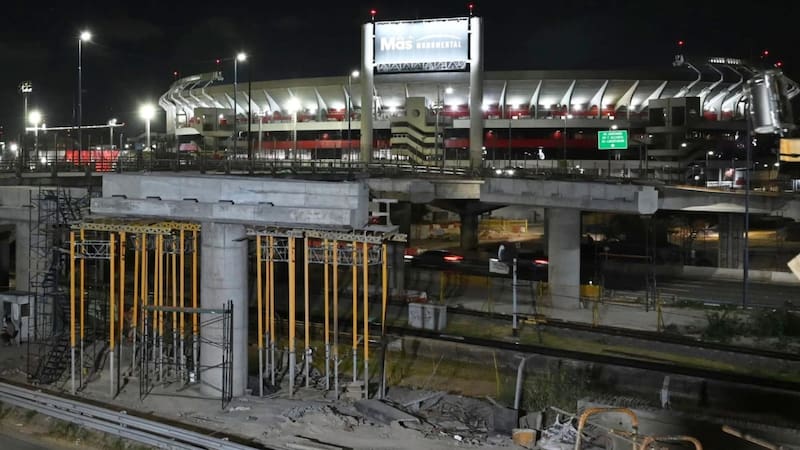 Así avanzan los trabajos en el Puente Labruna
