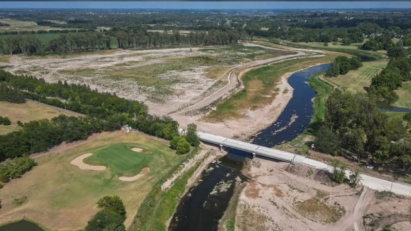 Se llevan adelante obras en Luján para evitar inundaciones