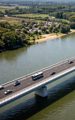La obra del siglo | Avanza el megapuente sobre un importante río: medirá más de 300 metros y unirá a dos zonas clave
