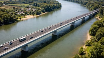 La obra del siglo | Avanza el megapuente sobre un importante río: medirá más de 300 metros y unirá a dos zonas clave