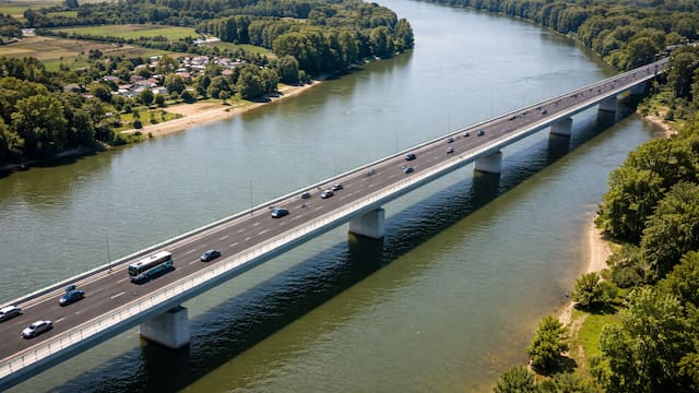 La obra del siglo | Avanza el megapuente sobre un importante río: medirá más de 300 metros y unirá a dos zonas clave