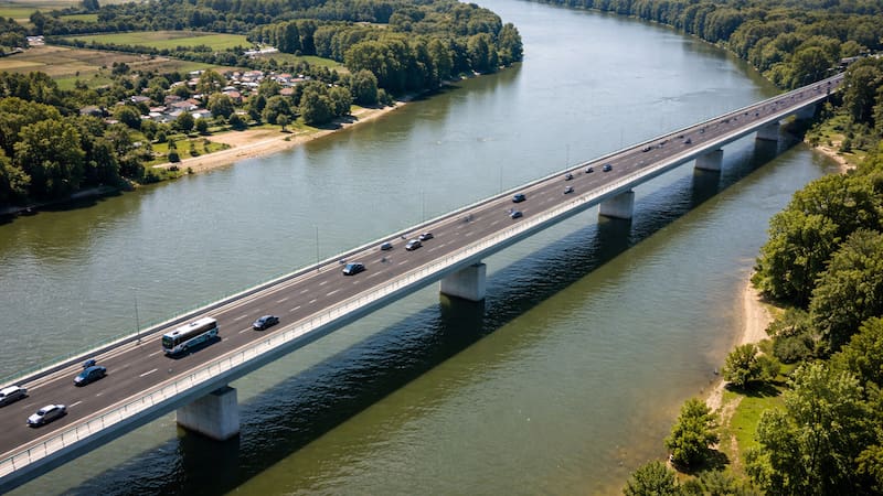 La obra del siglo | Avanza el megapuente sobre un importante río: medirá más de 300 metros y unirá a dos zonas clave.