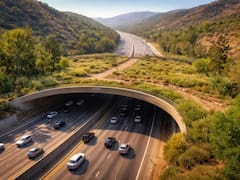Construyen el puente para animales más grande del mundo en Estados Unidos: costará 100 millones de dólares y es el orgullo del país