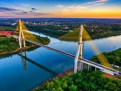 Construyeron uno de los puentes más largos de América Latina: conecta a todo el continente y su cableado es de miles de metros
