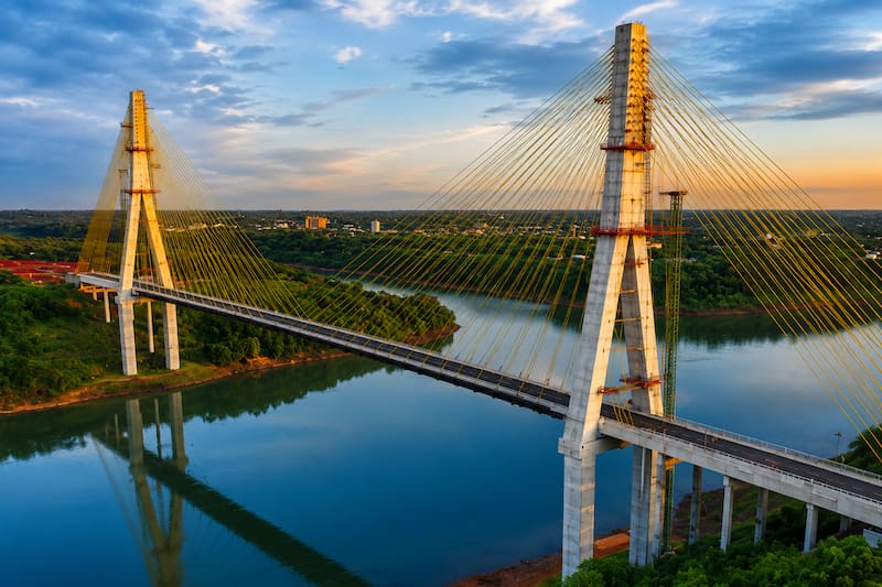 Puente Héroes del Chaco, imagen ilustrativa.