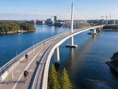 Construyen el puente más largo de continente: medirá más de 1.19 km, será solo para transporte público y es el mayor orgullo de este país