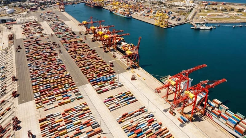 La terminal ferroviaria que duplicará la capacidad de un puerto clave en Oceanía y cambiará el comercio de toda la región.