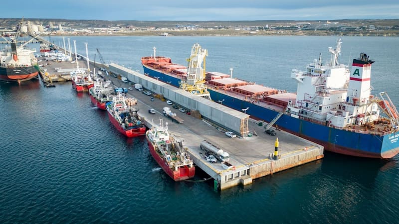 El proyecto interviene en dos frentes del Muelle Almirante Storni.