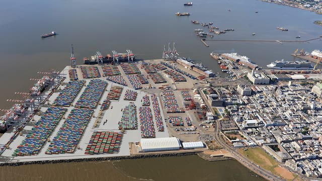 El puerto de Montevideo aumentó un 29% el movimiento de graneles con respecto a 2024