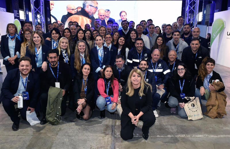 Mónica Litza, ´presidenta del Consorcio de Gestión Puerto Dok Sud, remarcó que el puerto es un motor logístico indispensable para el país.