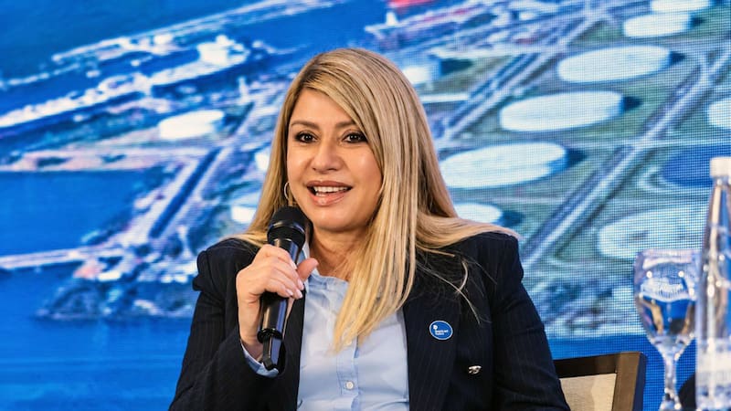 Mónica Litza, presidenta del Consorcio de Gestión del Puerto de Dock Sud.