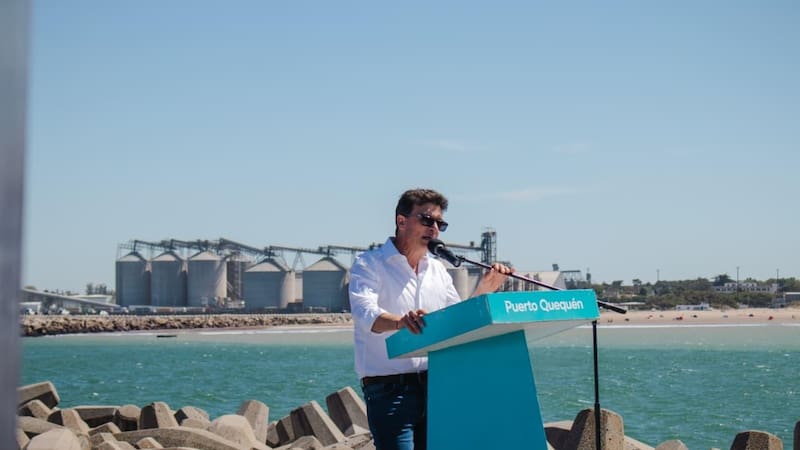 Mariano Carrillo, presidente interino del Consorcio de Gestión Puerto Quequén.