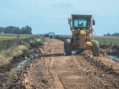 Puerto Quequén repara una de las rutas más importantes: así la dejaron “como nueva” y lo festejaron los productores del campo