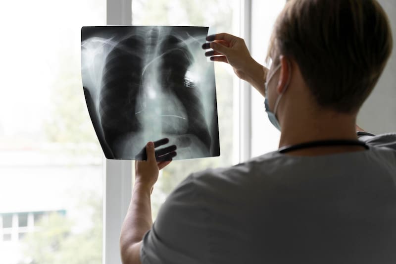 El nódulo pulmonar suele ser begnino pero puede dar indicios de un cáncer temprano (Fuente: Magnific).
