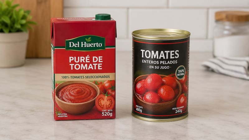 Puré de tomate o tomate enlatado: cuál es la principal diferencia y cuál conviene comprar
Fuente: IA