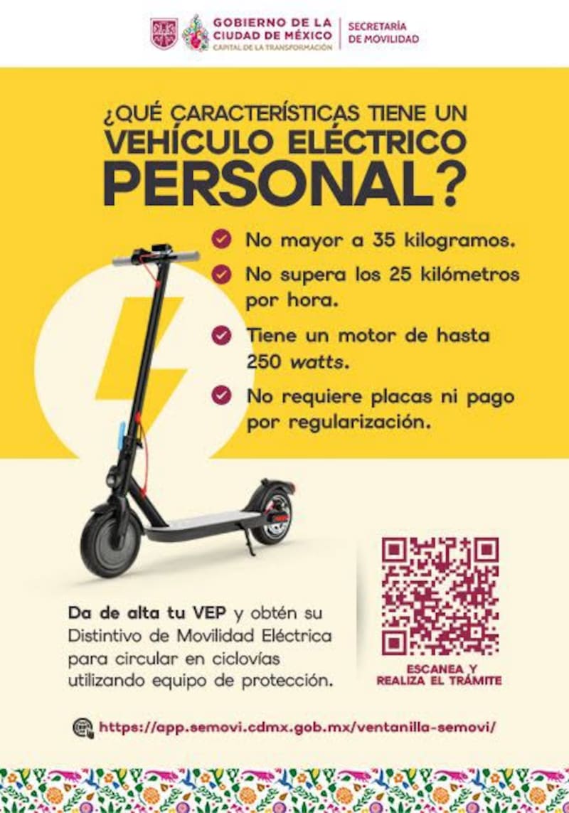 La SEMOVI exige el alta para los VEP y los VEMEPE.