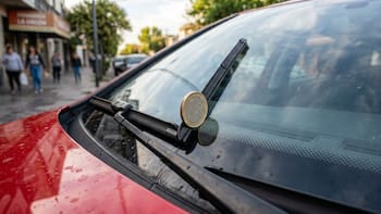 Qué significa encontrar una moneda en el parabrisas del coche y por qué es fundamental saber cómo actuar