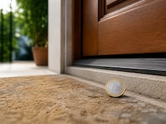 Qué significa encontrar una moneda en la puerta de tu casa y por qué algunas personas recomiendan retirarla