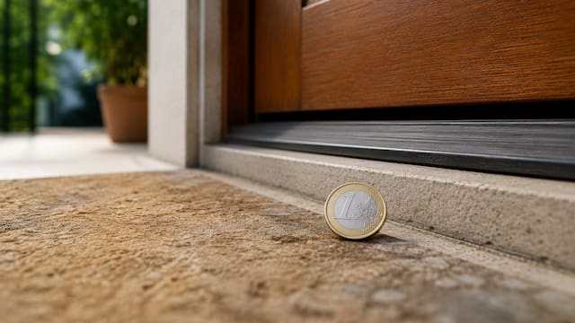 Qué significa encontrar una moneda en la puerta de tu casa y por qué algunas personas recomiendan retirarla