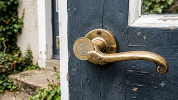 Qué significa encontrar una moneda en la manija de la puerta de casa y por qué es importante saber qué hacer