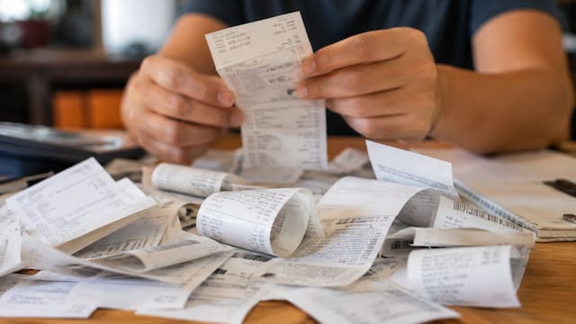 Qué significa guardar todos los recibos y comprobantes, según los expertos en psicología