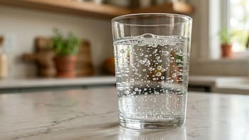 Si ves que los vasos de agua de tu casa se llenan de burbujas, no las ignores: qué significa y cómo evitarlo