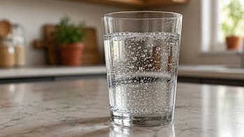 Si aparecen burbujas en los vasos de agua de tu casa no las ignores: qué significa y cómo evitarlo