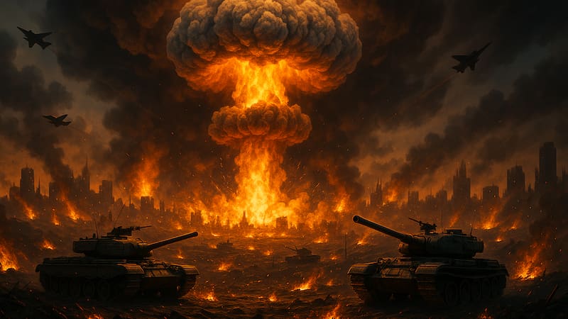 ¿Qué ciudades de América Latina se verían afectadas en el eventual escenario de una Tercera Guerra Mundial? (Fuente: Representación creada con IA)