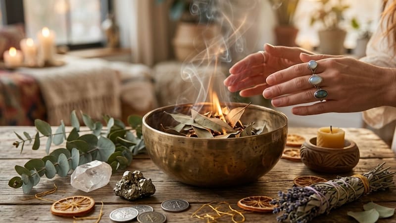 Quemar hojas de eucalipto en casa, para qué sirve y por qué miles de personas lo hacen
Fuente: IA