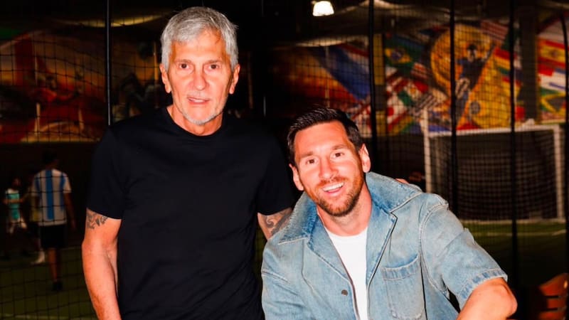 Lionel Messi le escribió un sentido mensaje a Jorge Messi.
