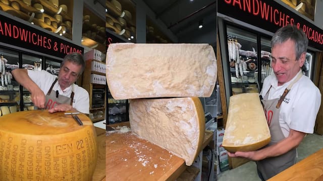 El maestro quesero que abrió el mejor queso del mundo: “Qué delicia, podría vivir a queso”
