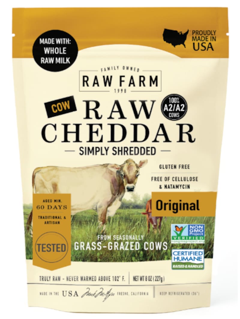 Queso rallado retirado por la FDA.