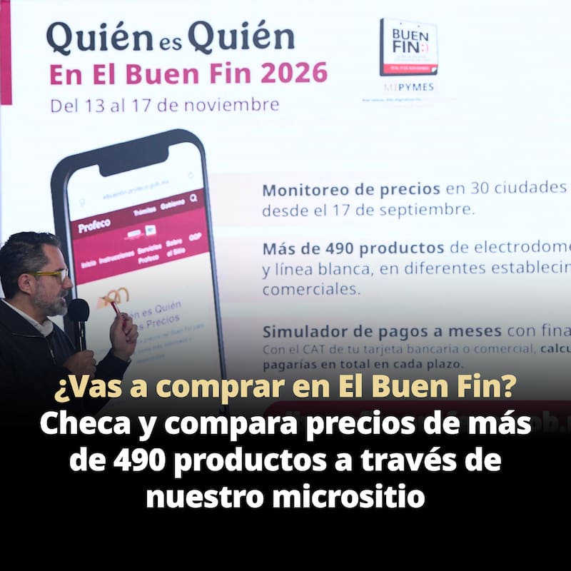 El Buen Fin llega el 2026 con más de 8 categorías de compras.